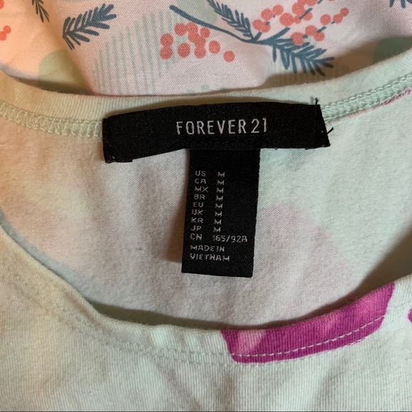 Palm Tree Crop Top - Forever 21 - Picture 3 of 3